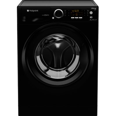 Hotpoint RPD9467JKK Ultima S-Line 9kg 1400 Spin Washing Machine in Black A+++